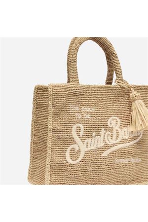 Colette Hand Bag In Raffia With Shoulder Trim MC2 SAINT BARTH | Crossbody Bags | COL001300222L